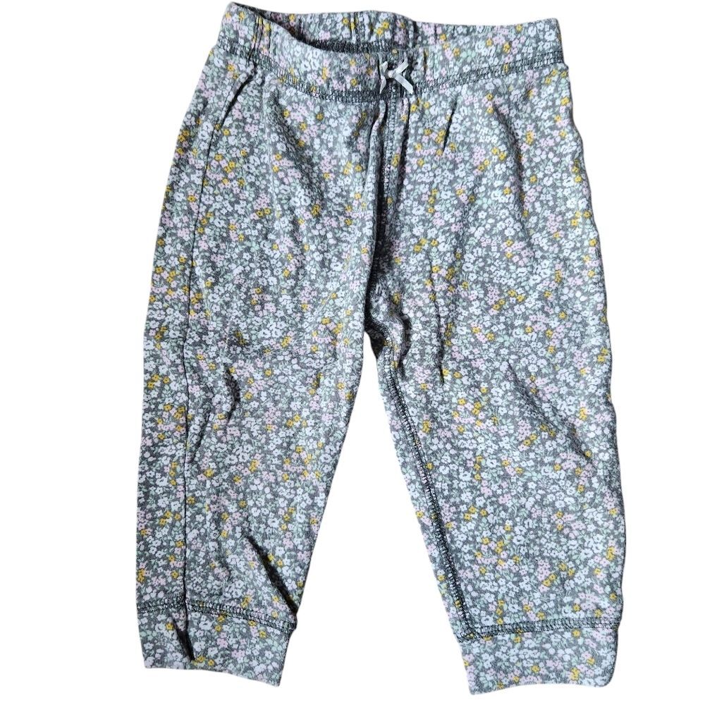 Carter's Girls' Cotton Floral Pants Size 12 Months